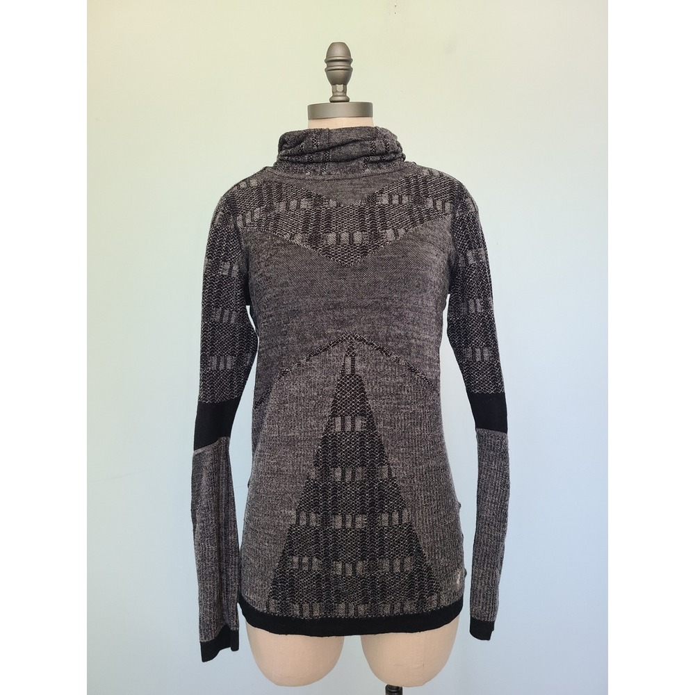 Smartwool Intraknit Thermal Max Merino Base Layer Pattern Hoodie Activewear